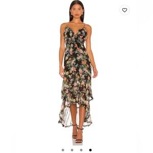 Alice + Olivia Imogene high low dress